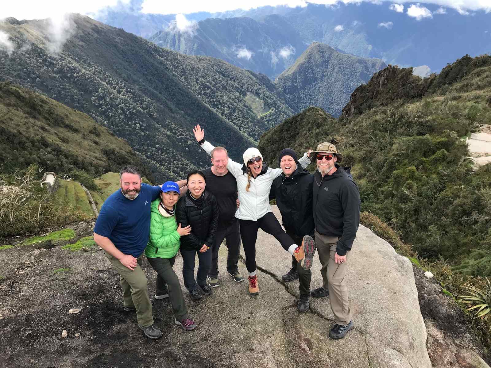 Phuyupatamarca on the Inca Trail